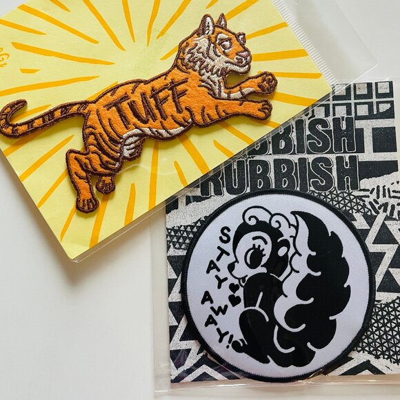 NWT Oversized Tiger Iron On Patch - Picture 4 of 4